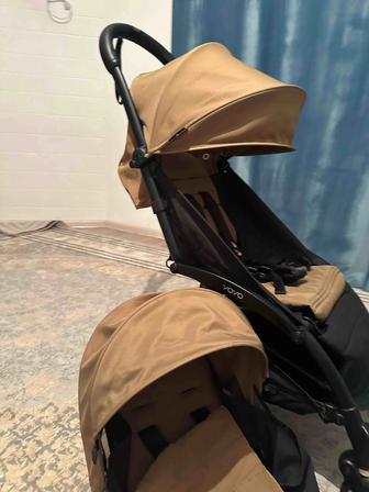 Yoyo 2 плюс зимняя люлька и прогулочная коляска вместе