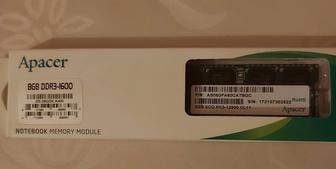 Оперативная память для ноутбука DDR3 8ГБ/1600MHz. Новая. Прослужит долго.
