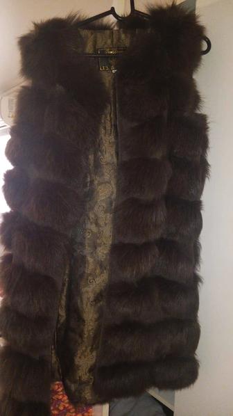 Песец шуба (жилет)