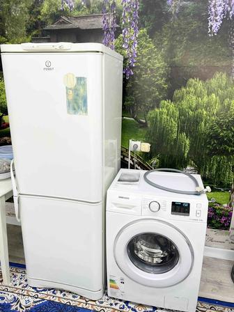 Продам Холодильник с Машинкой