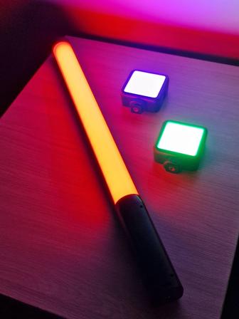 Свет Ulanzi VL119 RGB и VL49 RGB
