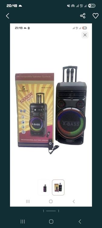 Портативная колонка X-Bass CH-128 черный