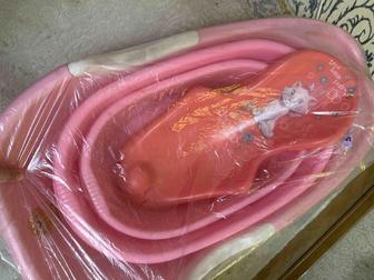 Тазики легкие и лежак для купания