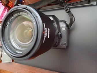 Полно кадровая камера Canon 5Dmark2 c двумя объективами