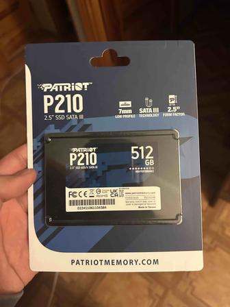 SATA SSD Patriot 512GB