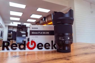 Новый Объектив Sigma 50mm. f/1.4. DG DN Art для Sony E. Магазин Red Geek
