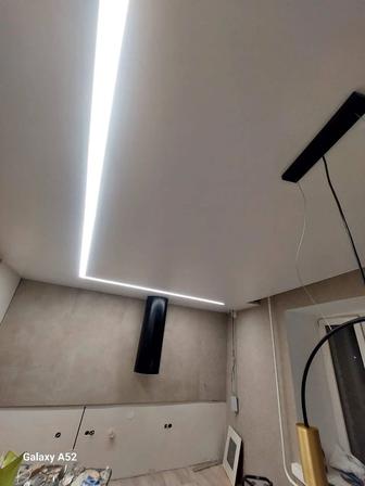 Монтаж натяжных потолков