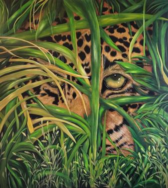 Картина. Леопард