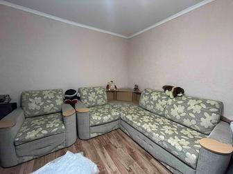 Диван и кресло б/у в хорошем состоянии