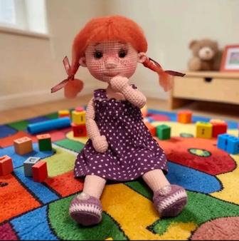 Вязаные мягкие игрушки