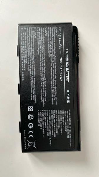 новый аккумулятор ноутбука на MSI GT60