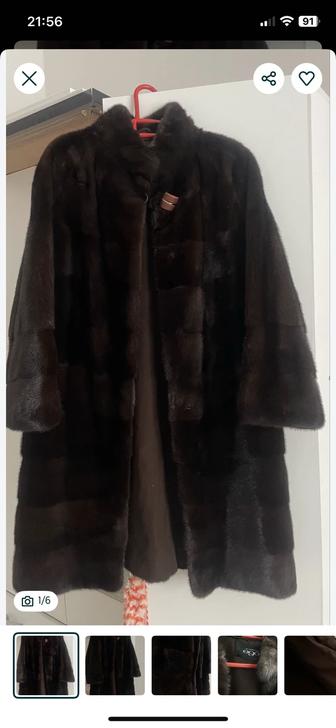 Продам натуральную норку шубу