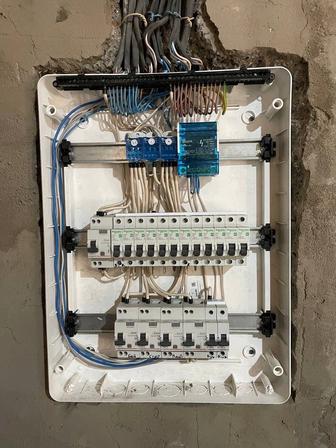 Электрика, Электромонтаж любых помещений, Подключение камер