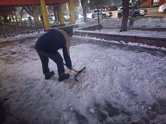 Уборка снега чистка крыши