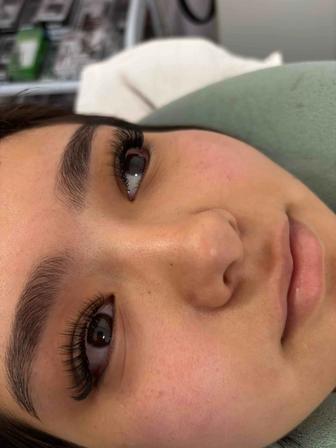 Наращивание ресниц на дому