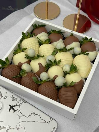 Обучение клубника в шоколаде