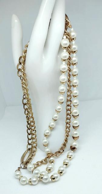 Винтажное колье с 4 рядами из Америки.