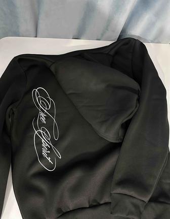 Толстовка худи с принтом
