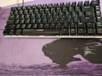 Клавиатура Ajazz 75% синий свечи