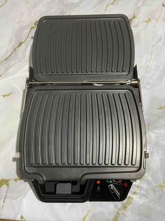 Гриль Tefal SuperGrill Standard GC450B32 серебристый