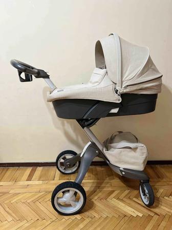 Коляска Stokke xplory бежевая