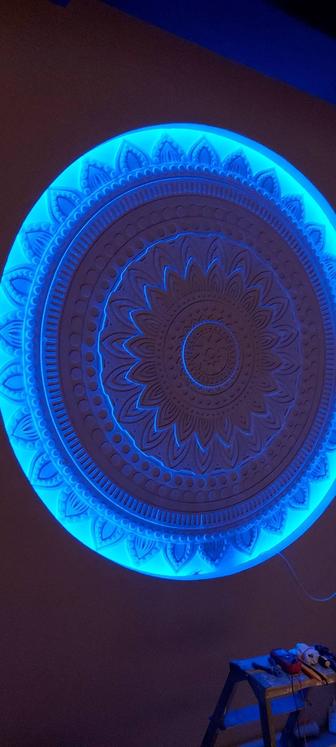 Декоративная контурная подсветка