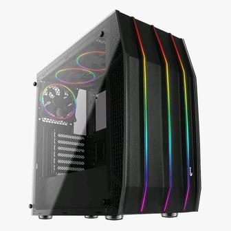 Игровой компьютер i3-10100, GTX 1650, 16Gb, SSD240, HDD1000, RGB корпус