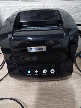 Принтер Xprinter XP-365B в отличном состоянии