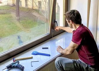 Пластик терезе жөндеу