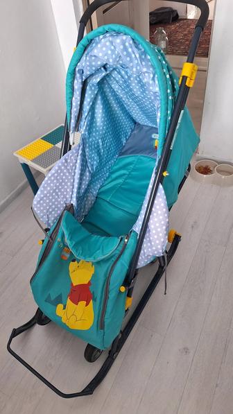 Коляска зимний санки