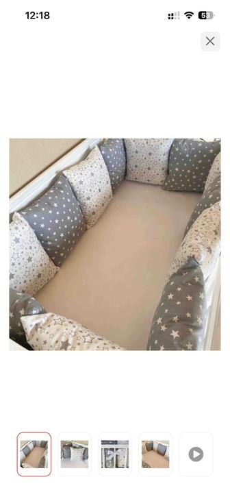 Бортики на кроватку