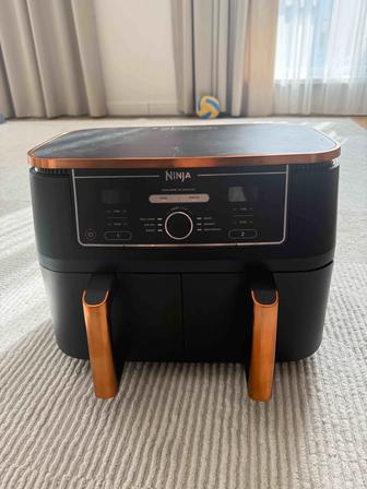 Аэрогриль ninja kitchen foodi max dual zon,черный бронзовый