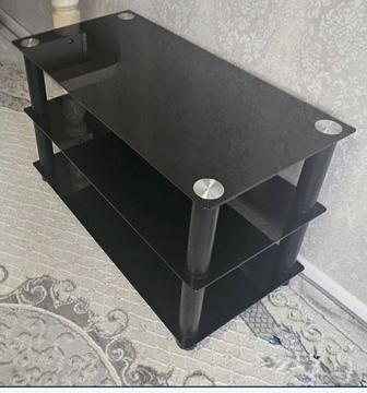 Тумба под ТВ стеклянная