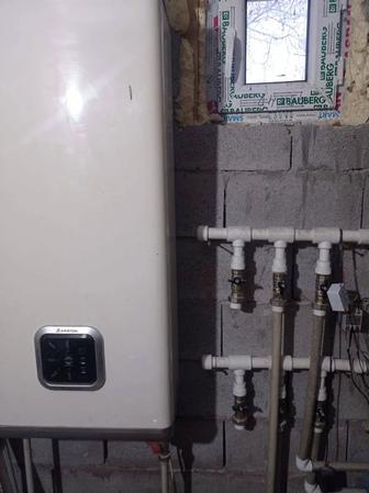 Отопление установка, газовых котлов