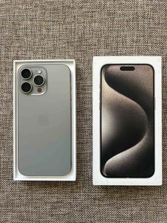iPhone 15 Pro Max 256 GB в отличном состоянии, без ремонта. акб 87%