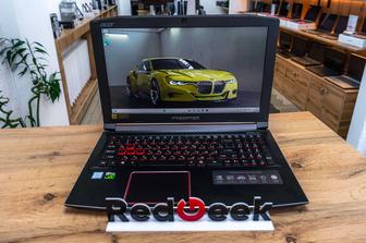 Acer Predator Helios 300. Core i5-8300H. GTX 1050Ti. HDD 1TB. Red Geek