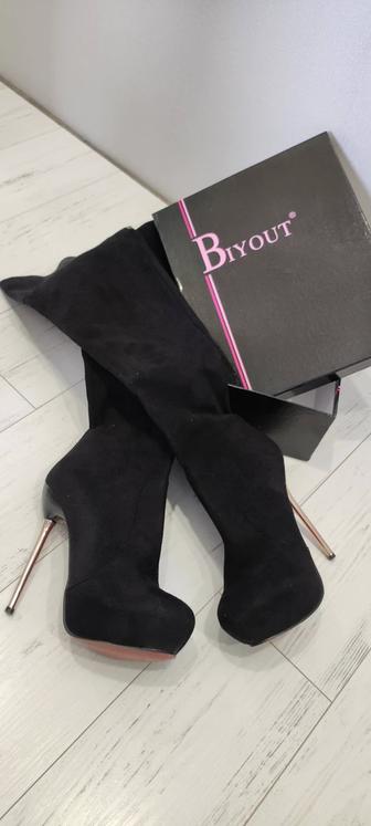 Сапоги ботфорты