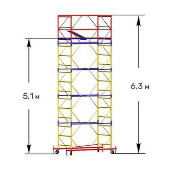 Аренда вышка тур на колесиках
