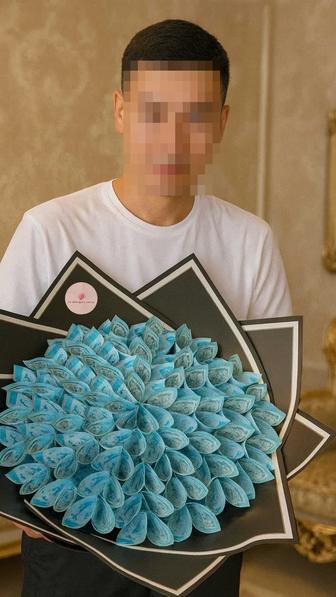 Денежный букет. Букет из денег