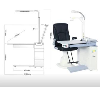 Стол, рабочее место, стул кресло для офтальмологии