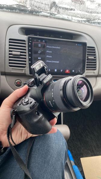 Sony 65 2 объектива Фотоаппарат Полный комплект