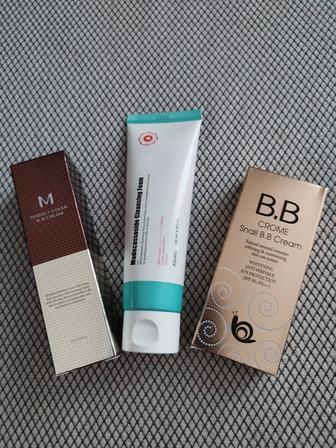 Корейские крема для лица оригинал Missha, Magic Snail, Apieu