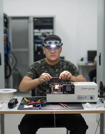 Услуги по сварке оптоволокна. Пайка оптики. Разварка оптических кабелей.