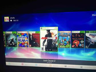 Xbox 360(прошитый ) в отличном состоянии с играми