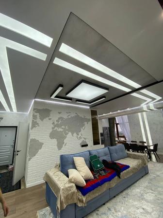 Профессиональная установка натяжных потолков с гарантией