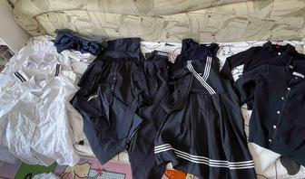 Пакет школьной одежды и обуви на девочку 7-8 лет