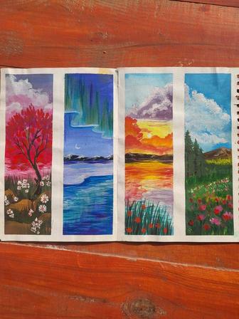 4 сезона картинки на заказ