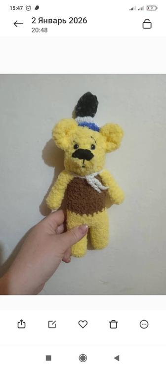 Медведи плюшевые ручной работы