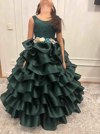 Детское нарядное вечернее бальное платье