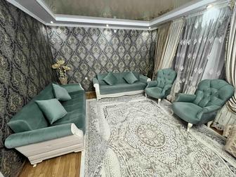 Мягкая мебель для гостиной 2 дивана и 2 кресла, раскладной